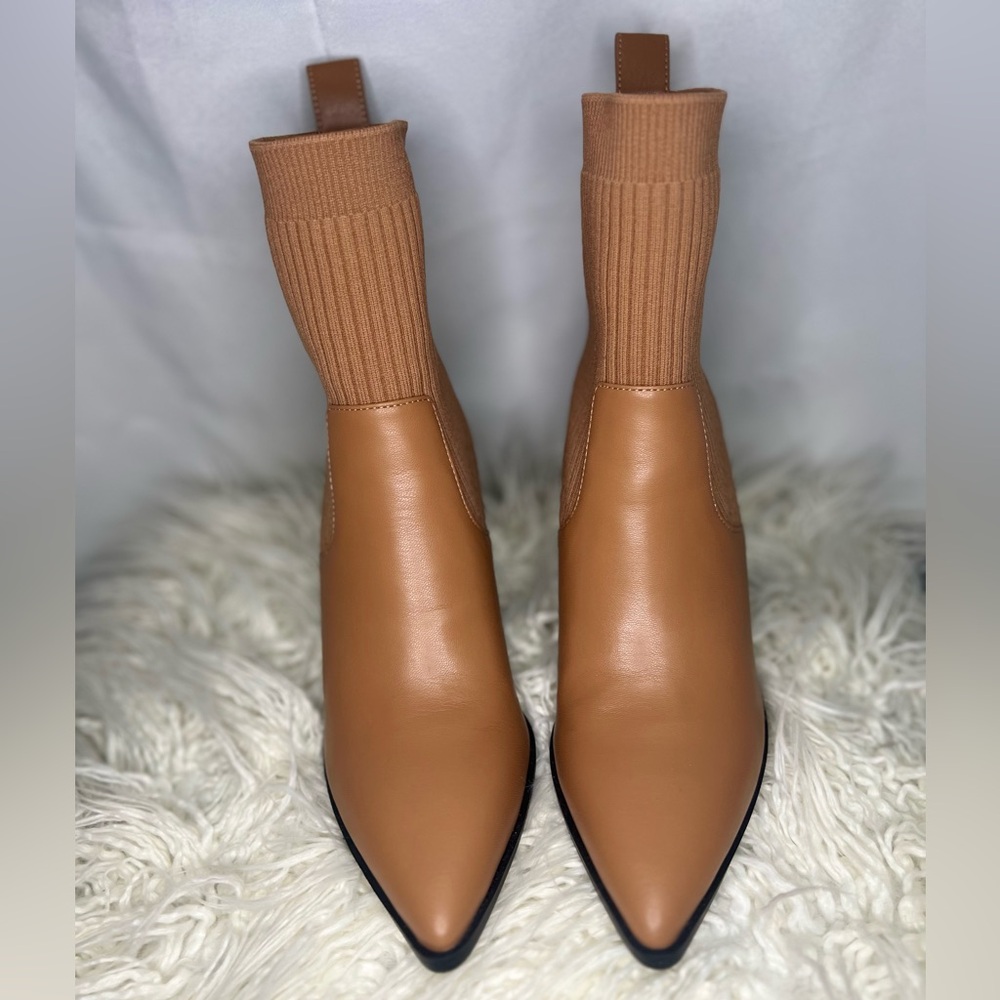 Light Brown Open Edit Boots